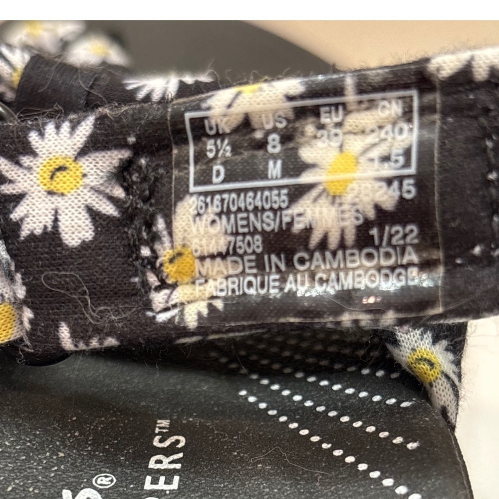 Clarks Cloudsteppers Women's Sandals Size 8M Black Daisy Adjustable Strap‎ - Picture 7 of 7